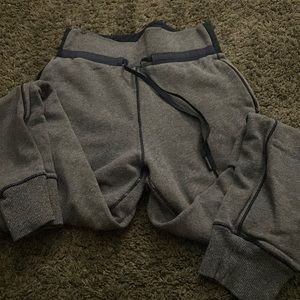 Lululemon joggers in washed navy color